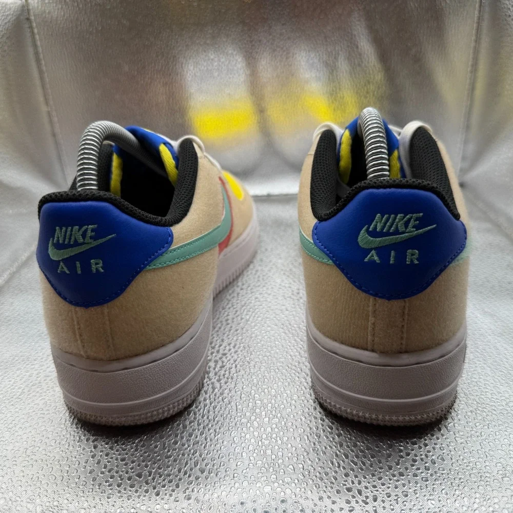 Size 6Y Nike Air Force 1 Low‎ Multi-Color Boys Running Sneakers FN7818-100